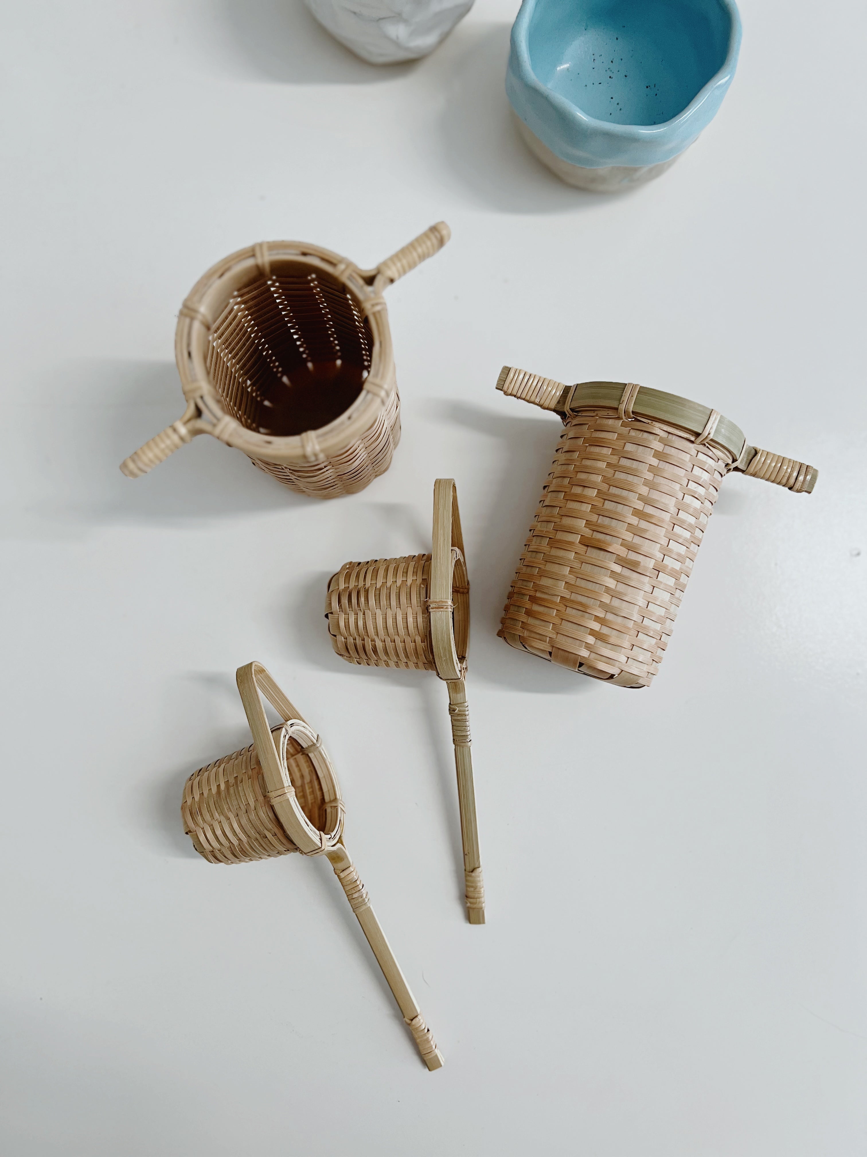 Handwoven Bamboo Strainer | Small