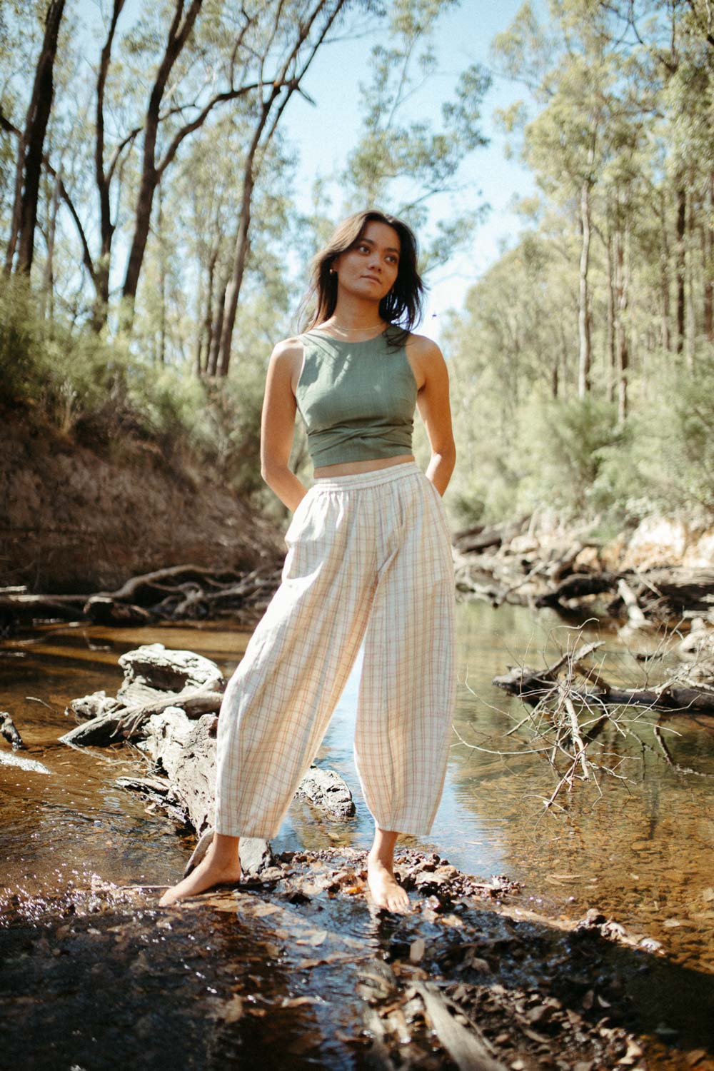 Tomas Wrap Top | Seed