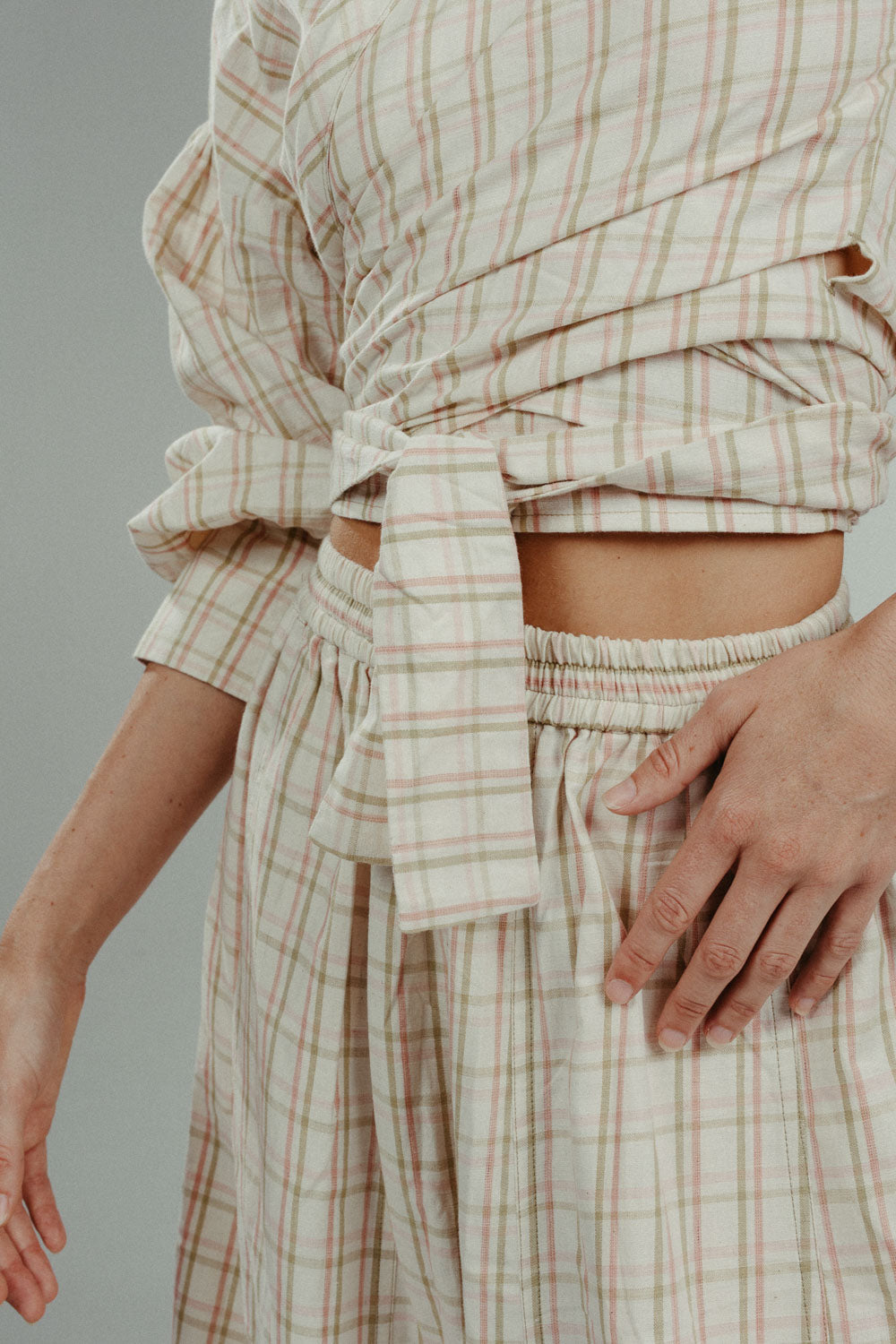 Tilda Wrap Blouse | Pomelo