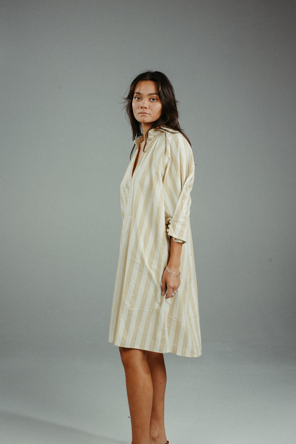 Mara Shirt Dress | Citrine