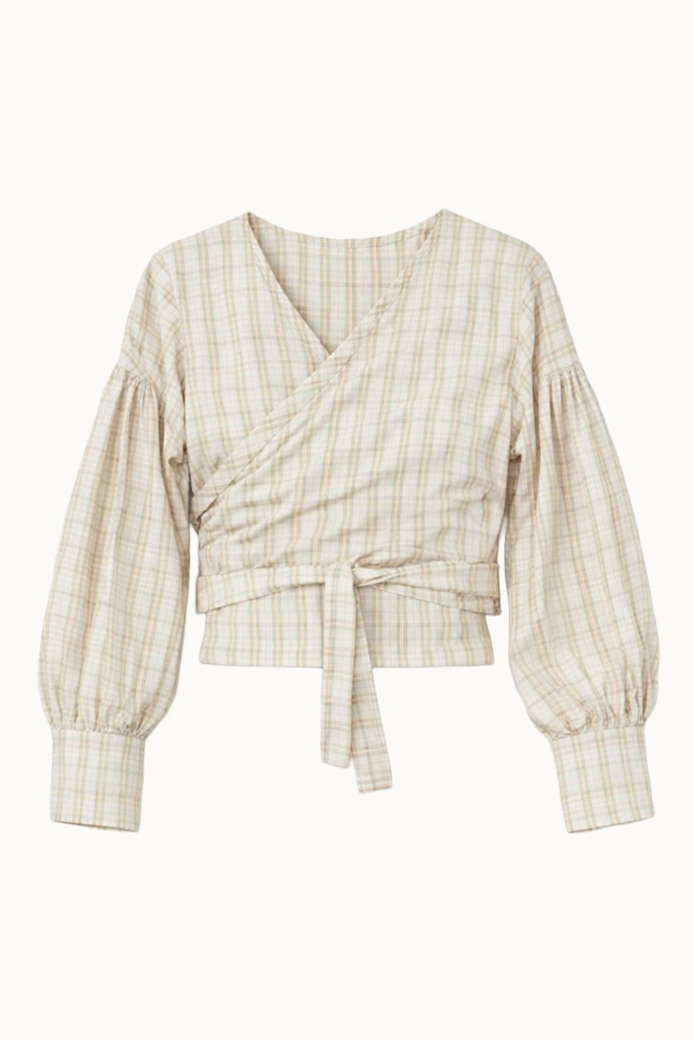 Tilda Wrap Blouse | Pomelo