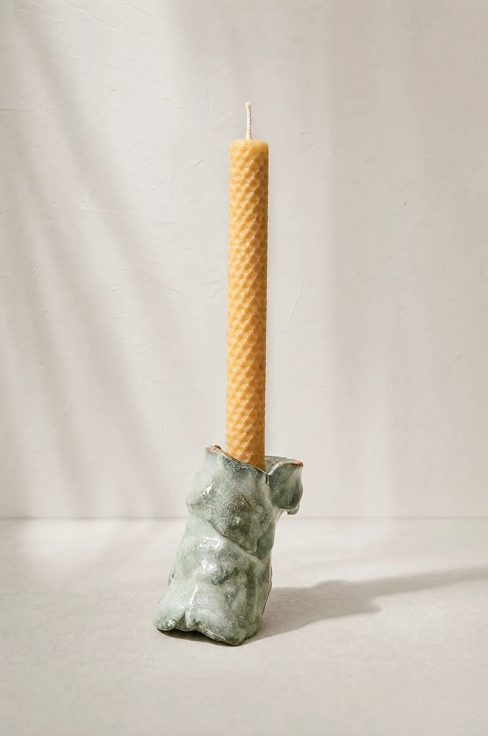 Tall Dore Candle Holder
