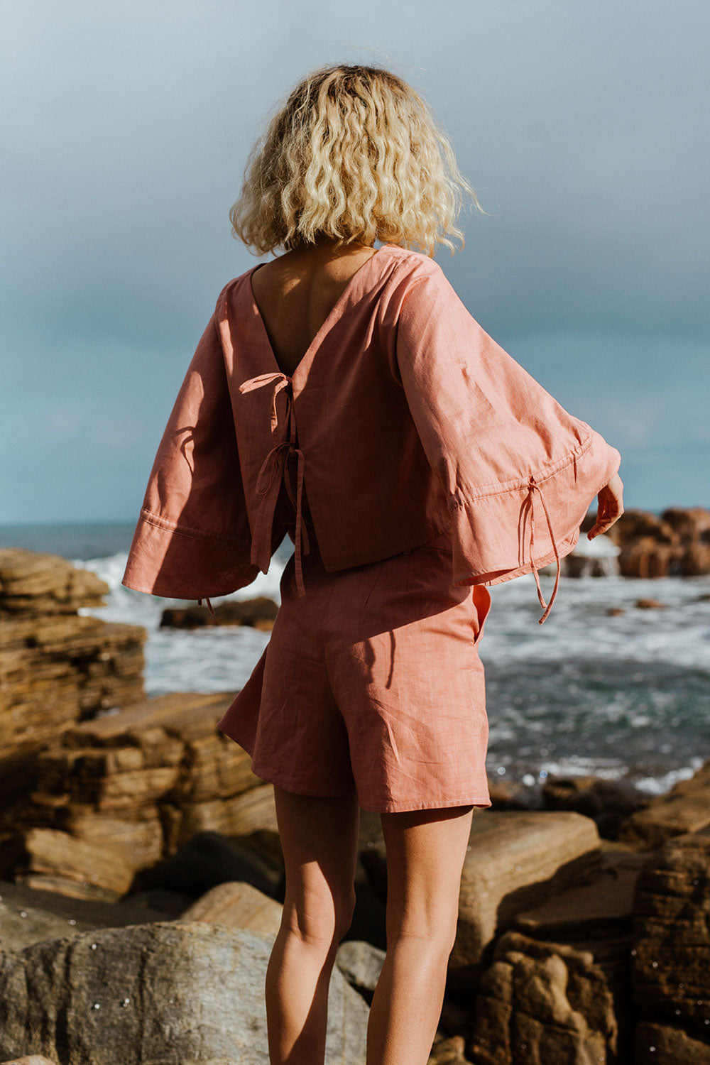 Salma Shorts | Cerise