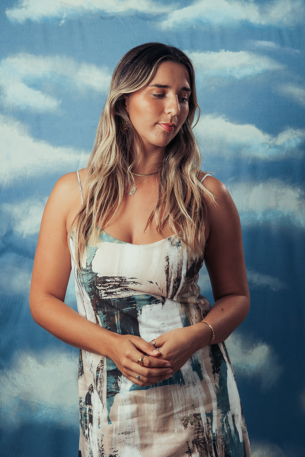 Batik Slip Dress | 04