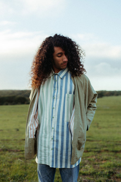 Goya Jacket | Olive Terracotta