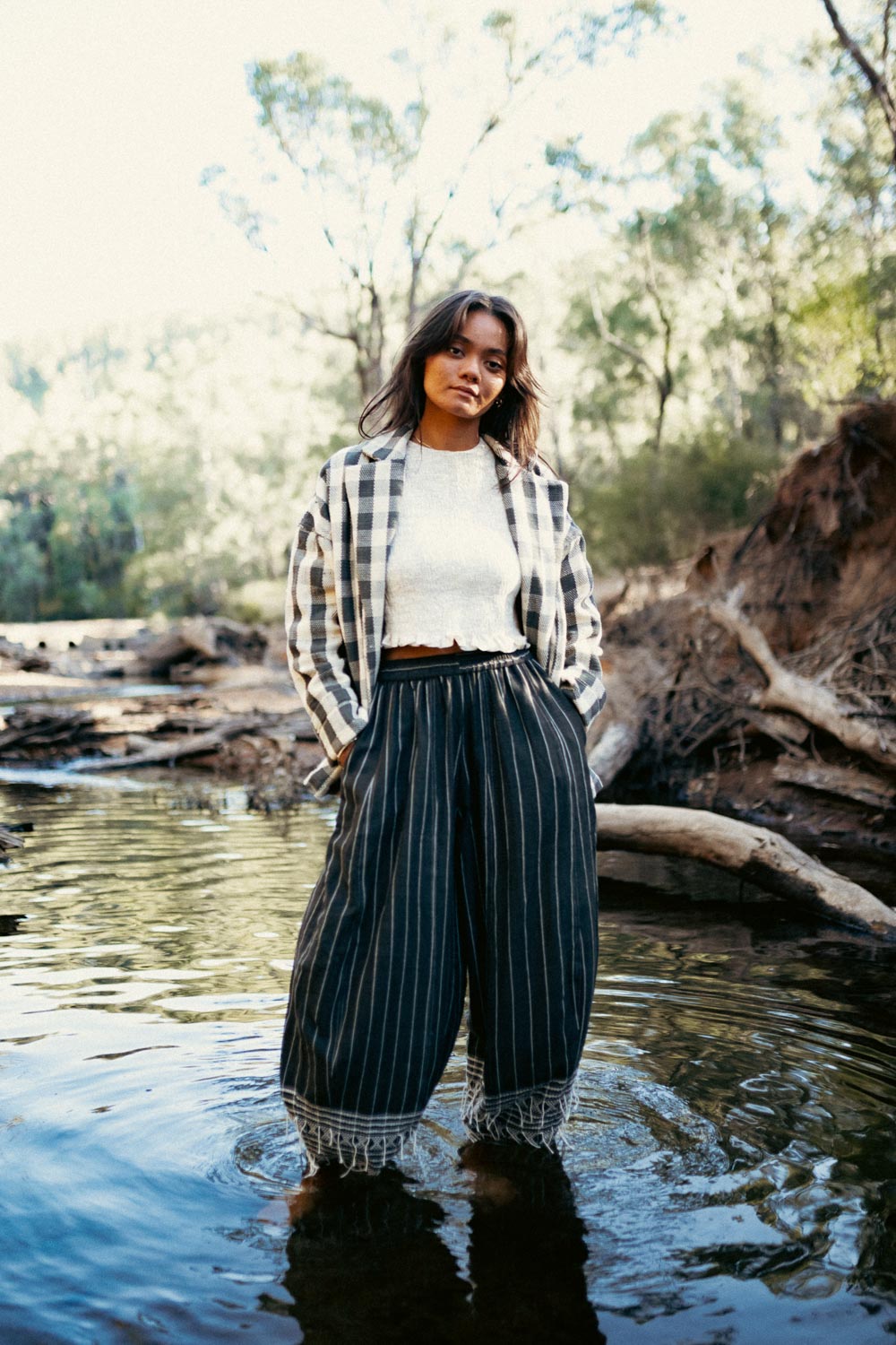 Kamma Trousers | Arctic