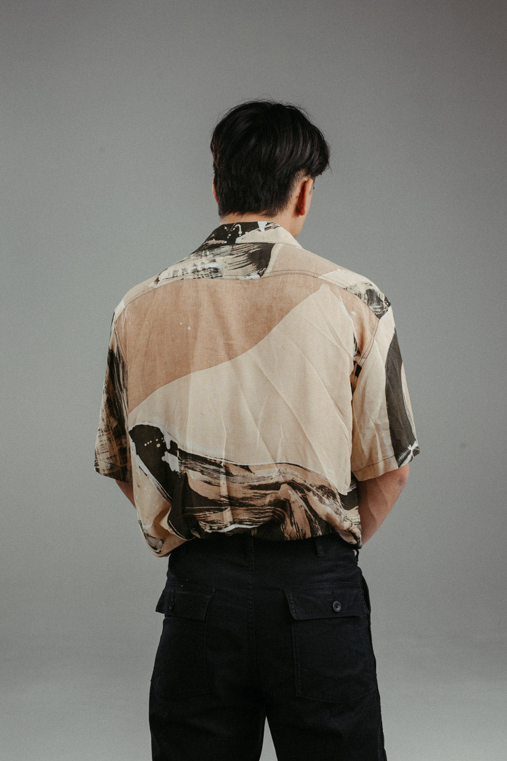 Alba Batik Camp Shirt | Crow