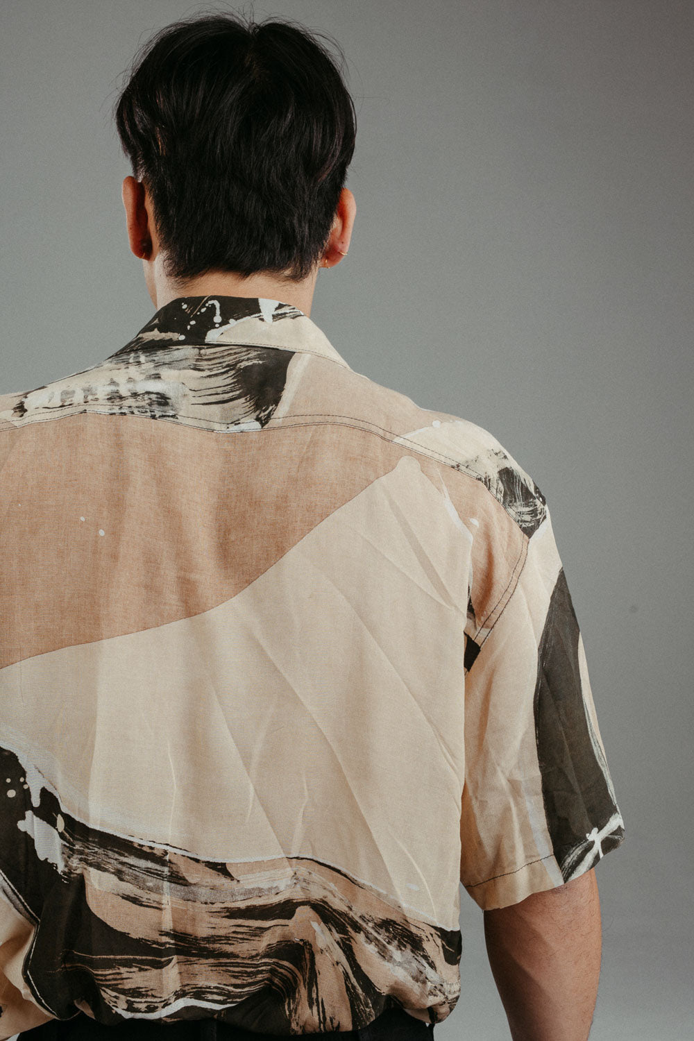 Alba Batik Camp Shirt | Crow