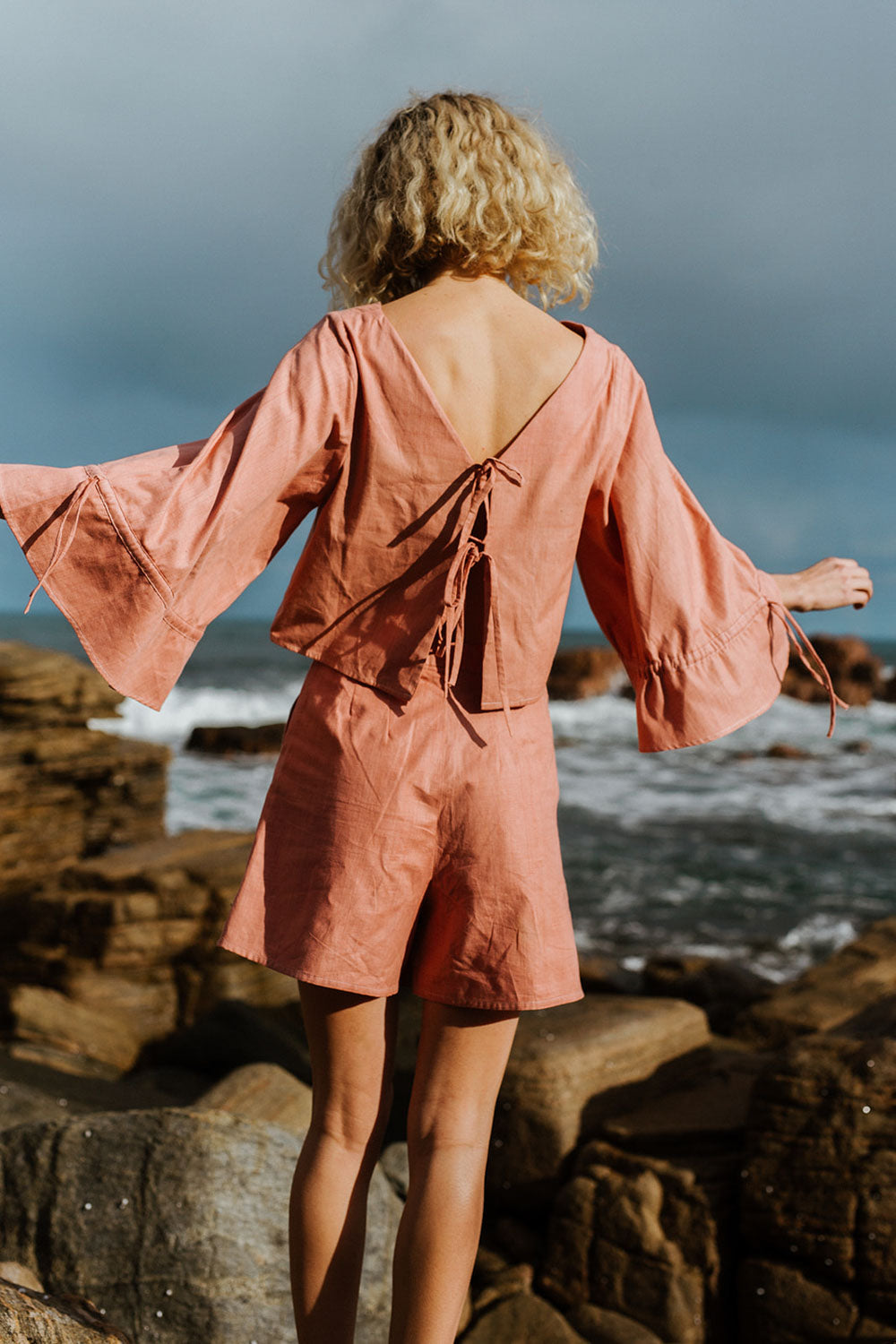 Tsuma Blouse | Cerise