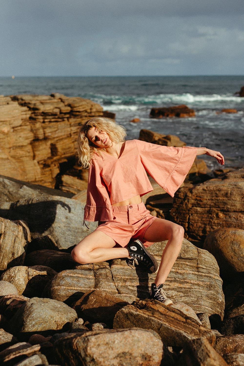 Tsuma Blouse | Cerise