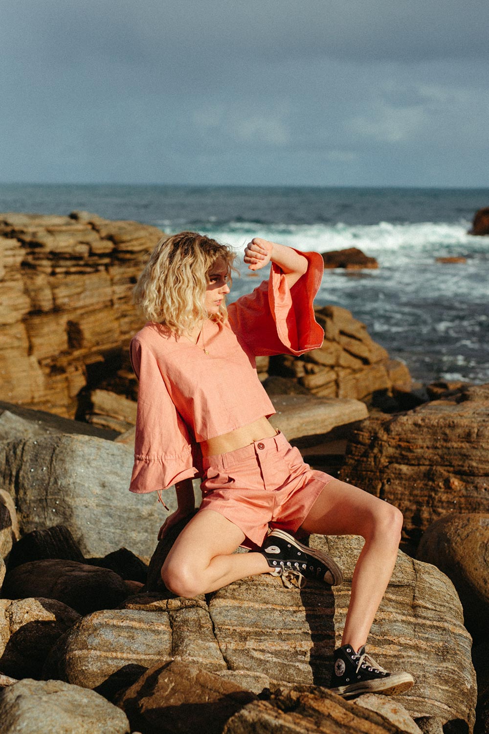 Tsuma Blouse | Cerise