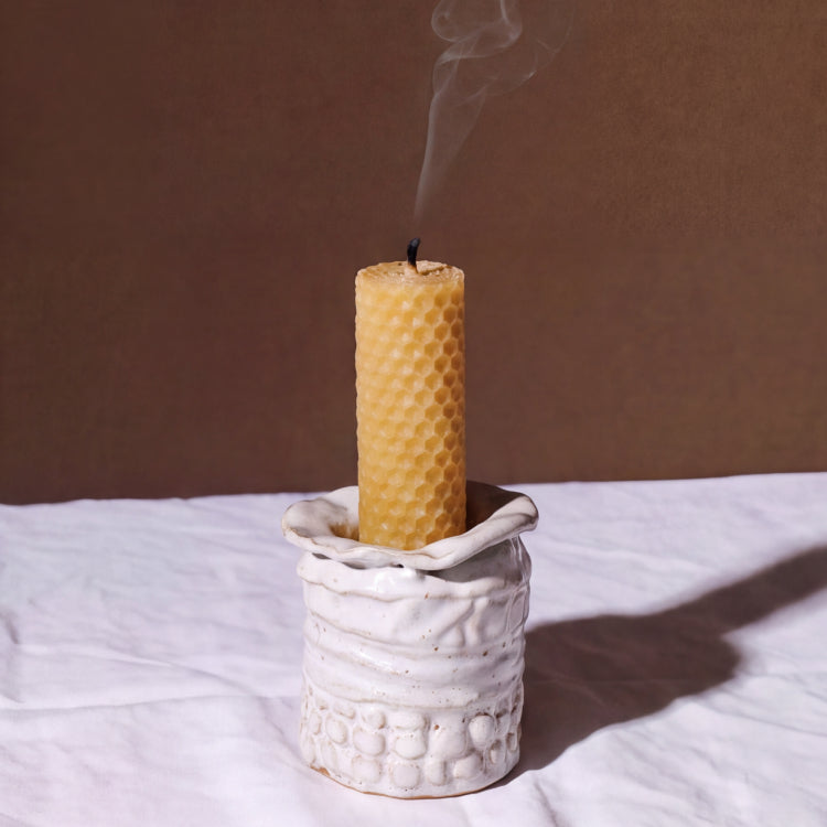 How Long Does a Hand-Rolled Beeswax Candle Burn?
