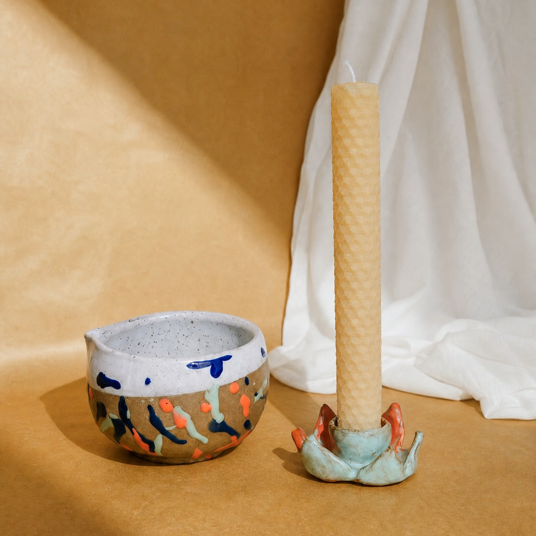 The Other Things We Make: On Handrolled Beeswax Candles