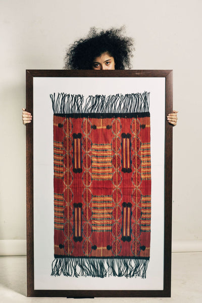 Lūm Wall Tapestry | Lava