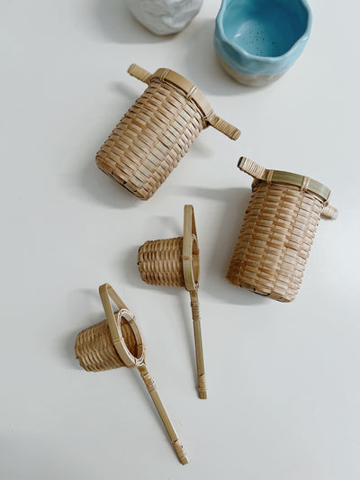Handwoven Bamboo Strainer | Large