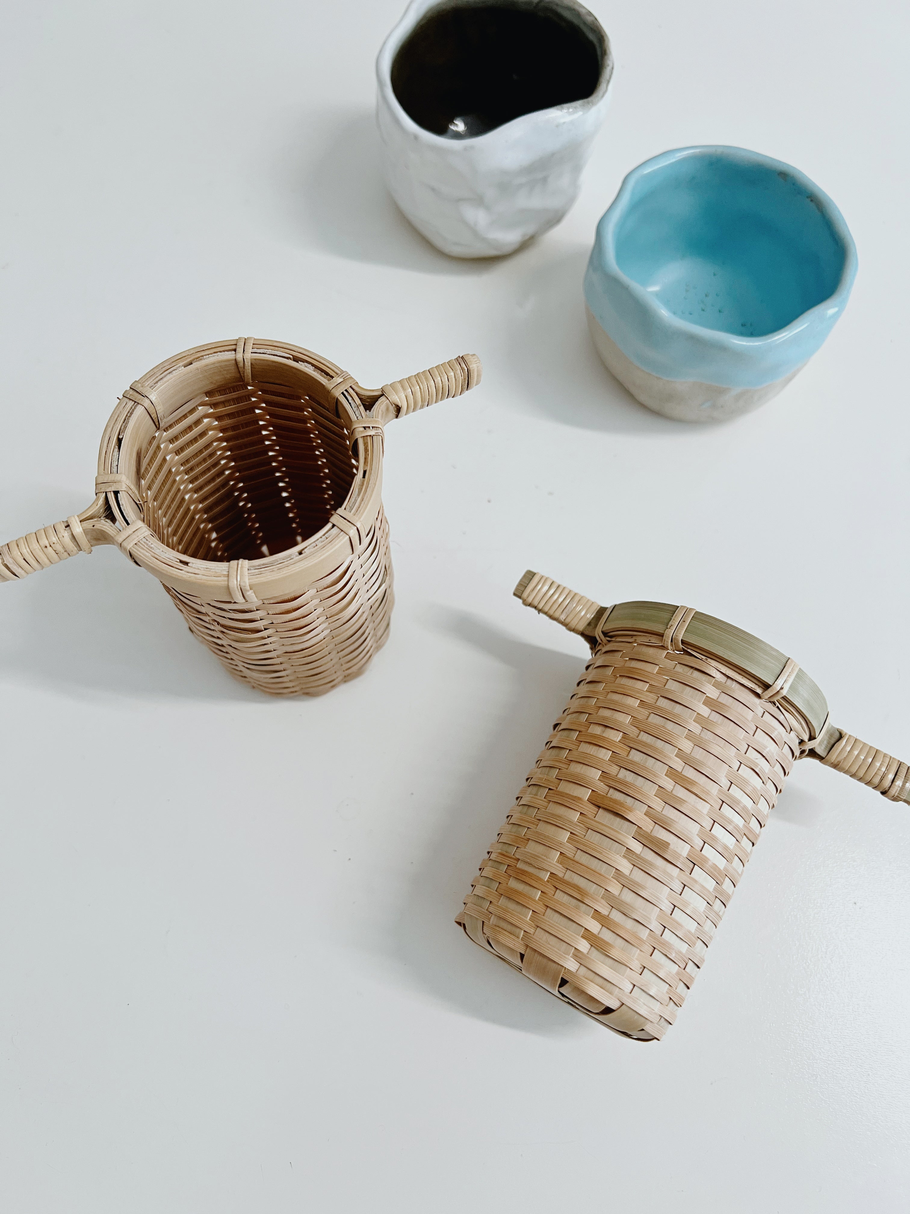 Handwoven Bamboo Strainer | Large