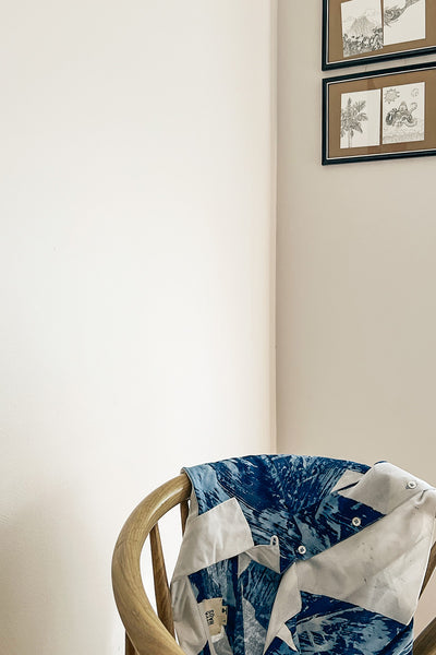 Alba Batik Camp Shirt | Indigo