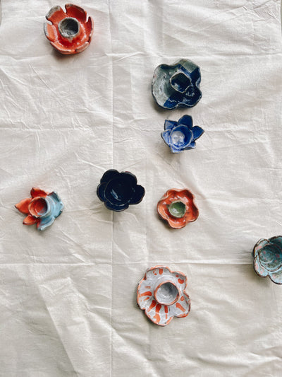 Flower Candle Holder