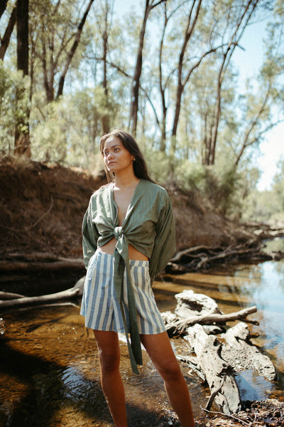 Tilda Wrap Blouse | Sprout