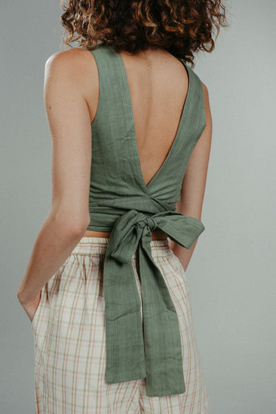 Tomas Wrap Top | Seed