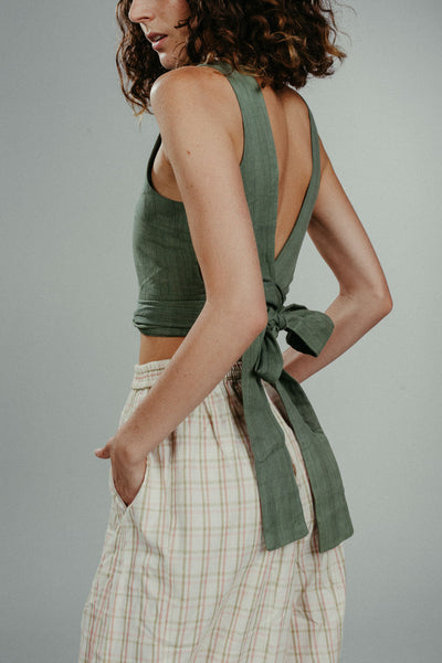 Tomas Wrap Top | Seed