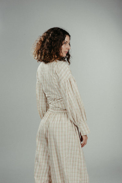 Tilda Wrap Blouse | Pomelo