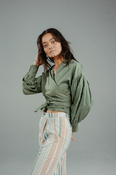 Tilda Wrap Blouse | Sprout