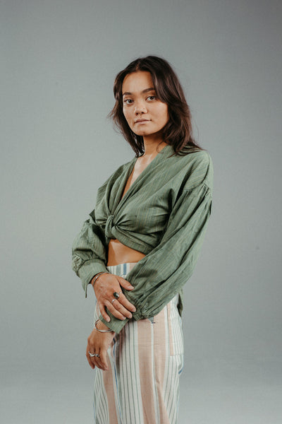 Tilda Wrap Blouse | Sprout
