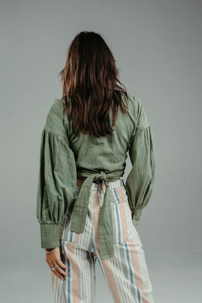 Tilda Wrap Blouse | Sprout