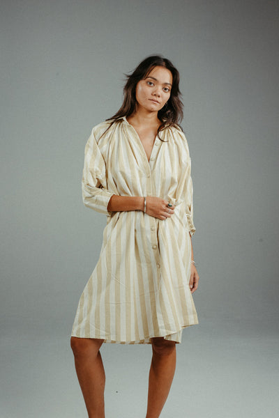 Mara Shirt Dress | Citrine