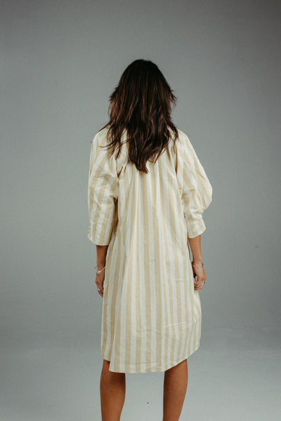 Mara Shirt Dress | Citrine