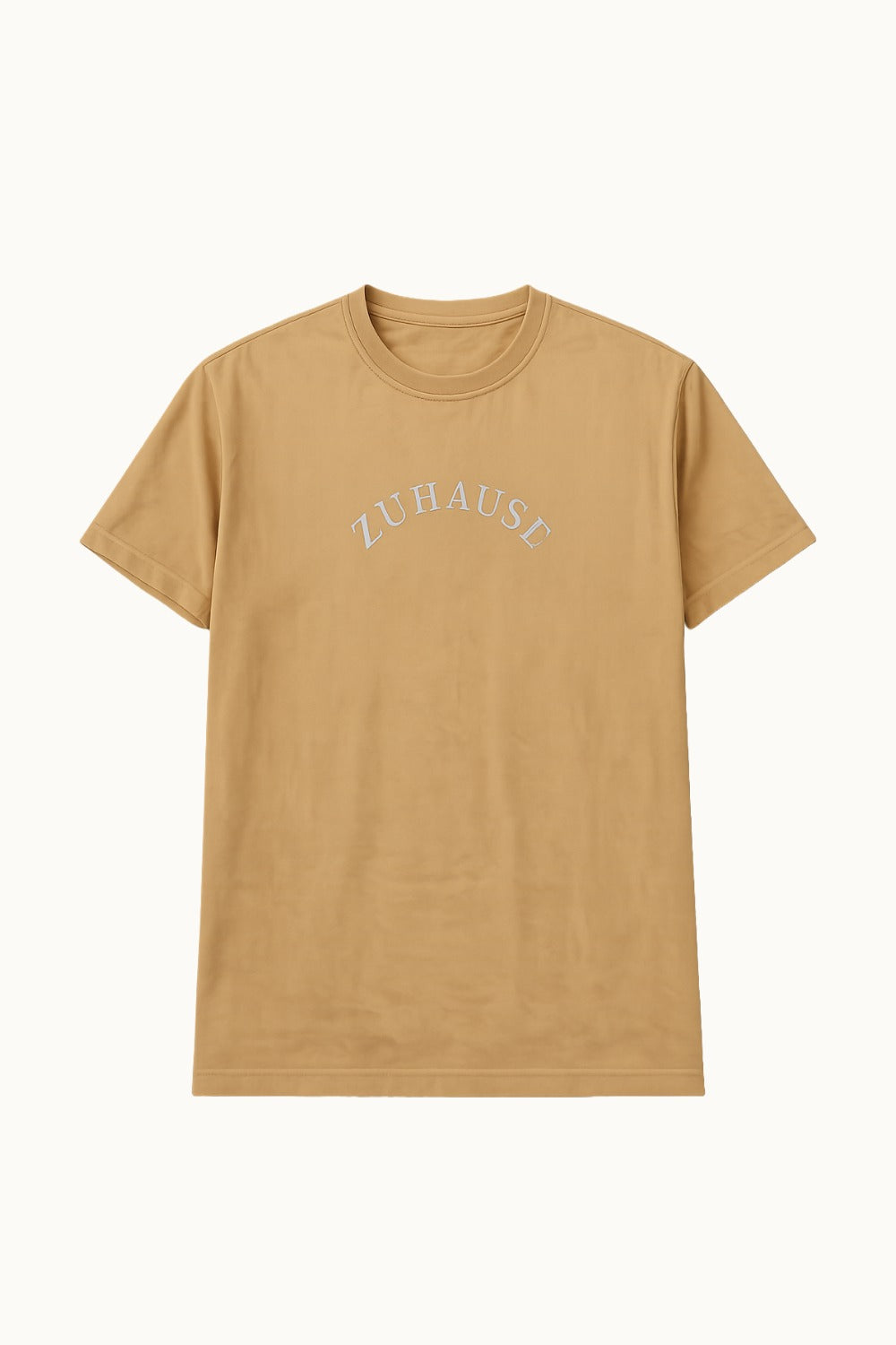 Oka Tee Embroidered | Saffron