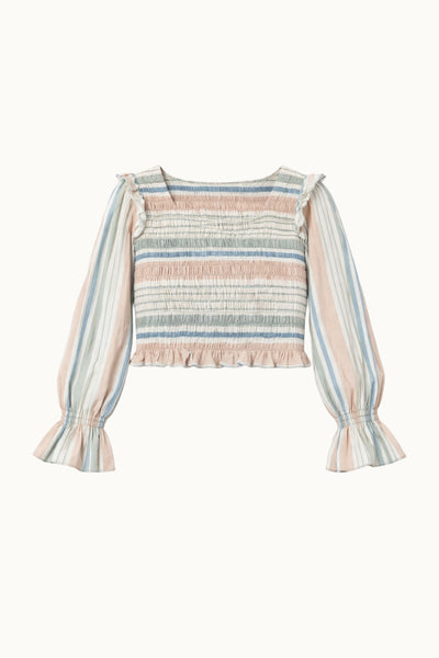 Tori Shirred Top | Wilds