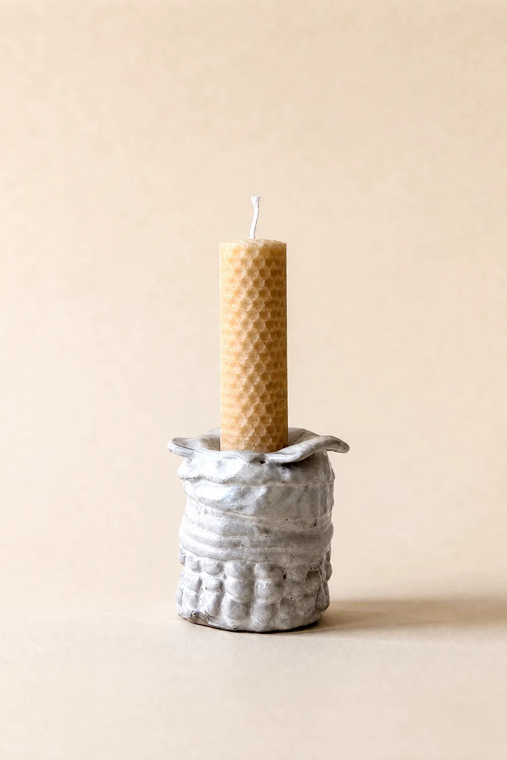 Tall Dore Candle Holder