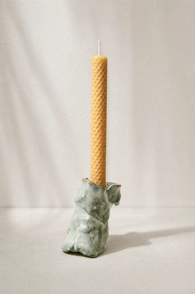 Tall Dore Candle Holder