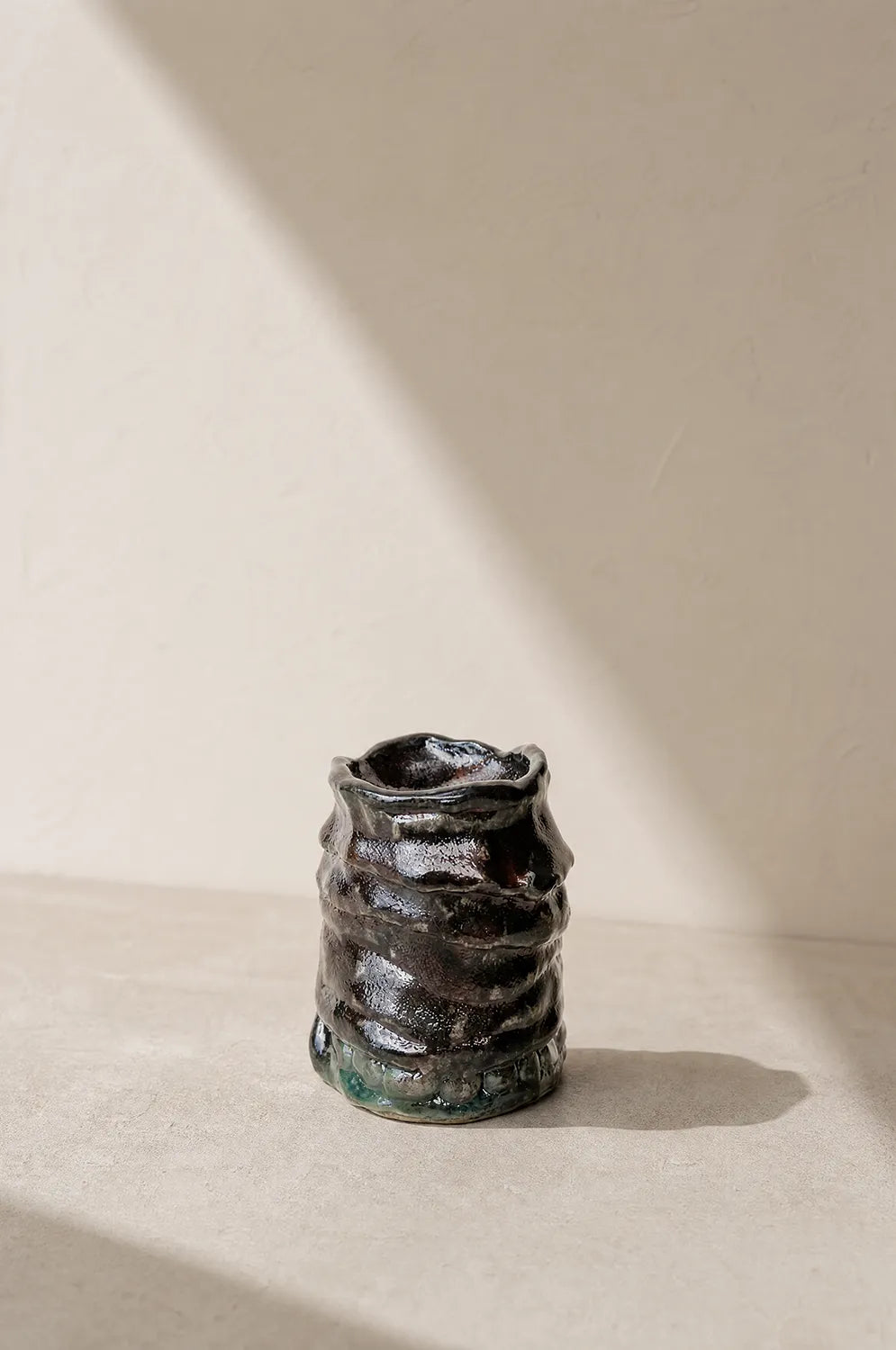 Tall Dore Candle Holder