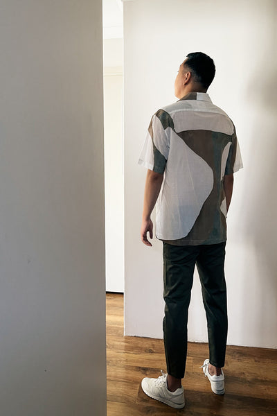 Alba Batik Camp Shirt | Alder