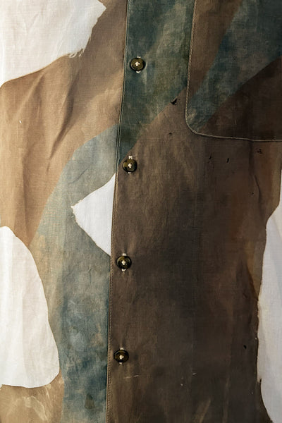 Alba Batik Camp Shirt | Alder