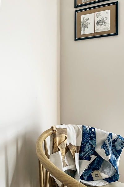 Alba Batik Camp Shirt | Cedar