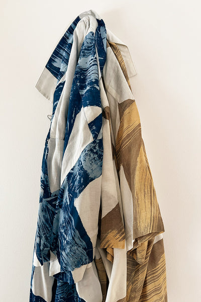 Alba Batik Camp Shirt | Cedar