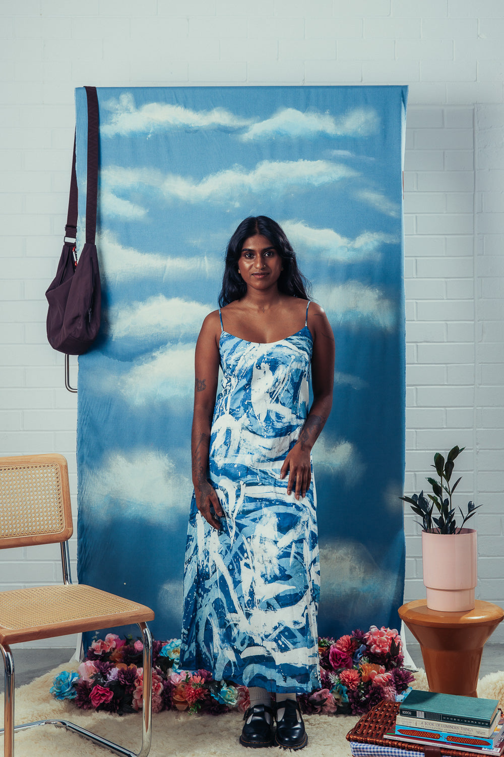 Batik Slip Dress | 01