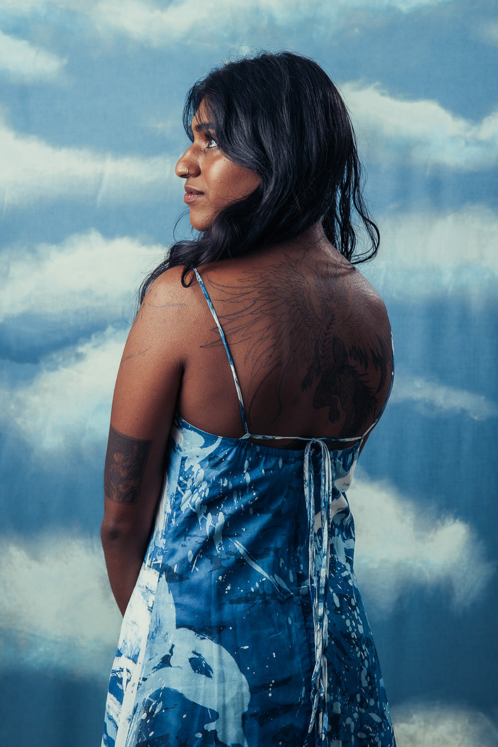 Batik Slip Dress | 01