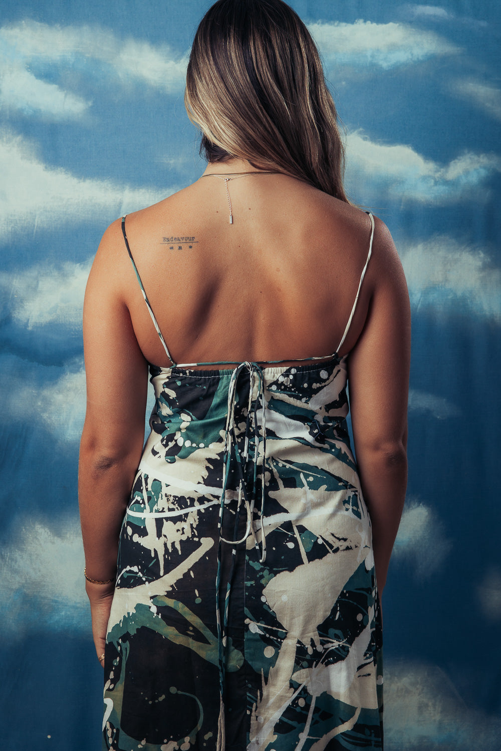 Batik Slip Dress | 05