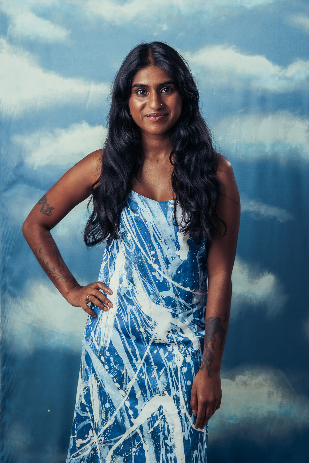 Batik Slip Dress | 08