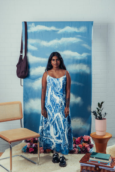 Batik Slip Dress | 08