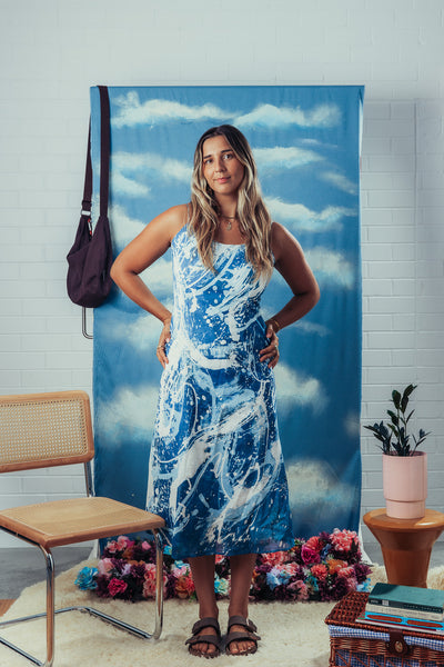 Batik Slip Dress | 09