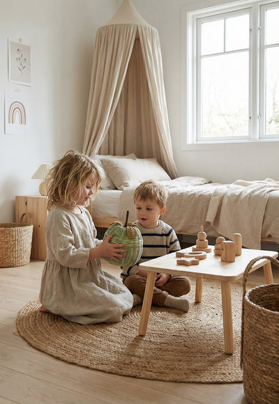 Handwoven Rattan Basket | Apple
