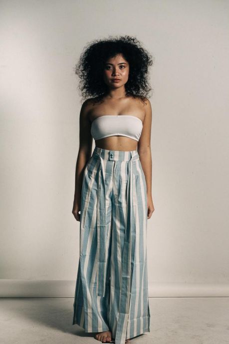 Sheer Trousers | Indigo