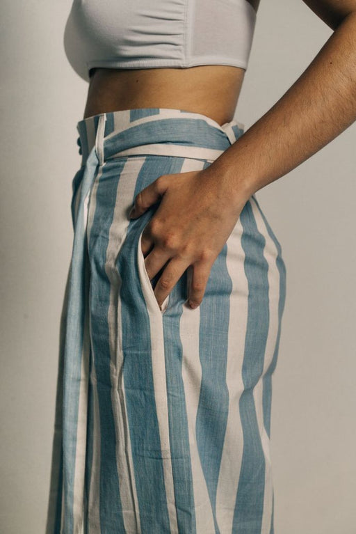 Sheer Trousers | Indigo