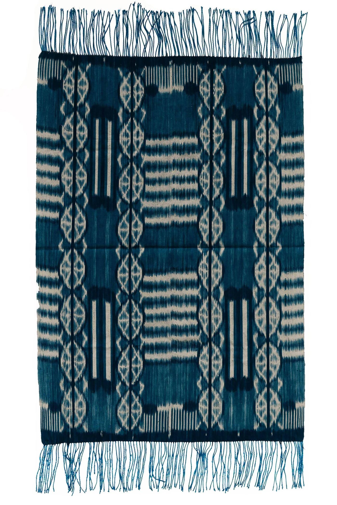 Handwoven Ikat wall hanging, ethically handmade and naturally handdyed, RUPAHAUS